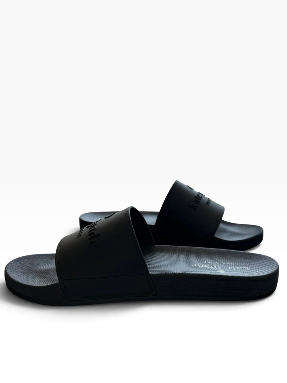 Kate Spade New York Sunny Slide Sandals Matte Black EC Women’s 11